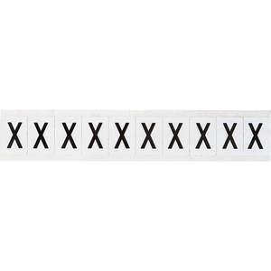 BRADY 9713-X Letter Label Character x 1-1/2 Inch Height | AH3JUZ 32MG87