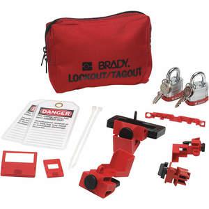 BRADY 99297 Portable Lockout Kit Filled Electrical | AA7GYL 15Y538