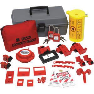 BRADY 99312 Portablelockout Kit Filled Electrical 21 | AE6JDN 5TA93
