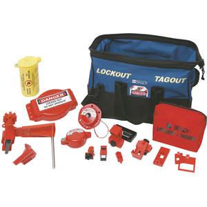 BRADY 99689 Tragbares Lockout-Kit Elektrik/Ventil 18 | AA7GYR 15Y543