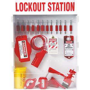 BRADY 99703 Lockout Station Electrical/valve 26 Inch Height | AA7HAR 15Y593
