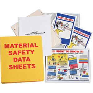 BRADY BR823A Binder Material Safety Data Sheets | AF7ALH 20TH15