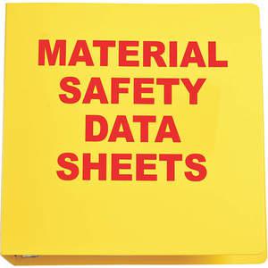 BRADY BR824A Binder Material Safety Data Sheets | AF7ALJ 20TH16