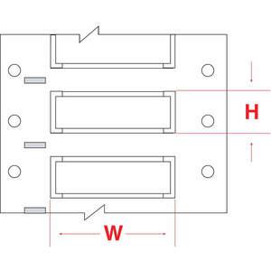 BRADY PS-125-2-WT-SC Wire Marker Wire Sleeve PermaSleeve(R) | AH2UPU 30DP46