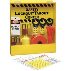 BRADY LC234E Safety Lockout/tagout Center 6 Locks | AD2YPK 3WPL9