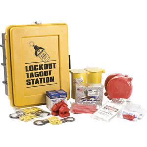BRADY LC585E Lockout/Tagout Station Keyed Differently | AH9KFZ 3WPN7
