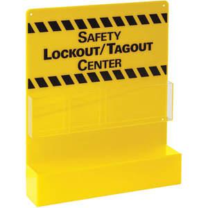 BRADY LC744E Sicherheits-Verriegelungs-/Tagout-Center unbefüllt | AD2YNU 3WPJ5