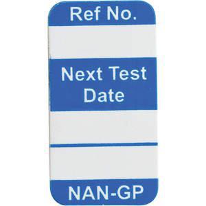 BRADY NAN-GP B Nanotag(tm) Einsatz 1-1/4 x 5/8 Zoll Schwarz – Packung mit 100 Stück | AC9EXL 3GAJ1