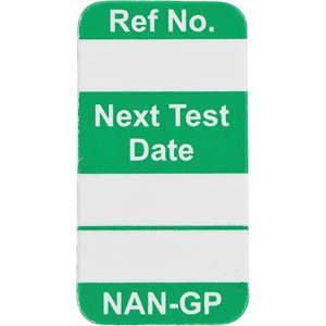 BRADY NAN-GP G Nanotag(tm) Einsatz 1-1/4 x 5/8 Zoll – Packung mit 100 Stück | AC9EXM 3GAJ2