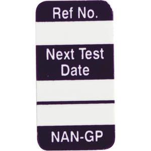 BRADY NAN-GP P Nanotag(tm) Einsatz 1-1/4 x 5/8 Zoll – Packung mit 100 Stück | AC9EXP 3GAJ4