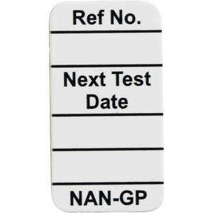 BRADY NAN-GP W Nanotag(tm) Einsatz 1-1/4 x 5/8 Zoll – Packung mit 100 Stück | AC9EXR 3GAJ6
