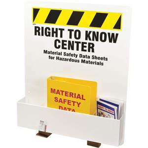 BRADY RK373E Right To Know Complete Center | AF4NYT 9DYE5