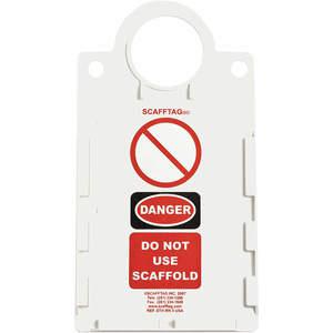 BRADY SCAF2-STHUSA Scafftag(r) Ii-Halter 11-1/2 x 6 Zoll – 10er-Pack | AC9EYT 3GAM3