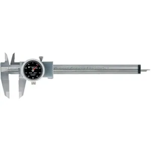 BROWN & SHARPE 00589021 Dial Caliper Stainless Steel Black | AG7ADR 49U608