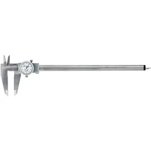 BROWN & SHARPE 00589046 Dial Caliper Stainless Steel White | AD6RJC 49U609