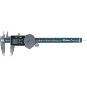 BROWN & SHARPE 00590092 Digital Caliper 0 - 6 Inch Stainless Steel | AG7ADL 49U599