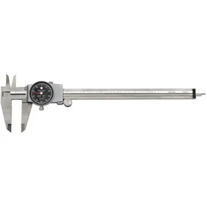 BROWN & SHARPE 599-579-8-5-1 Dial Caliper Range 8 Inch Jaw 1.9 In | AC7MCG 38N916