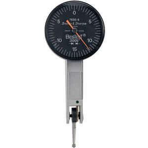 BROWN & SHARPE 599-7031-5 Dial Test Indicator 0-0.30 Inch Horizontal Black | AE6ECX 5RCL4