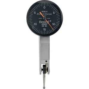 BROWN & SHARPE 599-7035-5 Dial Test Indicator .0005 Inch 1.5 In | AC7MCW 38N954