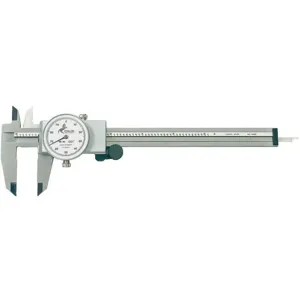 BROWN & SHARPE 75.115811 Dial Caliper 6 Inch 0.001 Inch Grad White | AE6ECH 5RCJ1