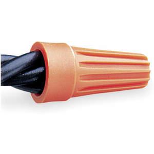 BUCHANAN WT3-1 Wire Connector Twist On Wire Orange - Pack Of 100 | AF2MLG 6VG24