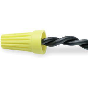 BUCHANAN WT4-1 Wire Connector Twist On Wire Yellow - Pack Of 100 | AF2MLH 6VG25