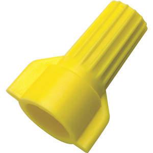 BUCHANAN WT51-1 Wire Connector Wingtwist Yellow - Pack Of 100 | AF2MLJ 6VG26