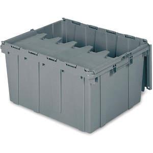 BUCKHORN INC 39175 Attached Lid Container 2.30 Cu Feet Gray | AC9EFD 3FY70