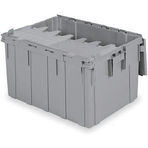 BUCKHORN INC 39280 Attached Lid Container 3.8 Cu Feet Gray | AC9EFB 3FY68