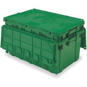BUCKHORN INC AR2717120204069 Attached Lid Container 2.25 Cu Feet Green | AC3EPD 2RY32