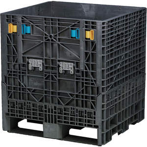 BUCKHORN INC BN3230342010000 Collapsible Bulk Container 32 x 30 Inch Black | AB2UBV 1NUR6