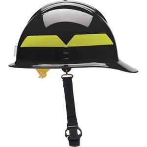 BULLARD FCBKP Fire Helmet Black Thermoplastic | AA6FZG 13W818