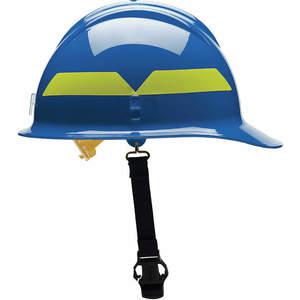 BULLARD FCBLP Fire Helmet Blue Thermoplastic | AA6FZJ 13W820