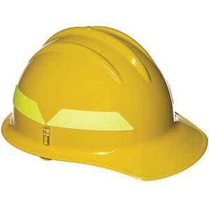 BULLARD FH911CR YEL Fire Helmet Yellow Front Brim | AD2JFN 3PTY1