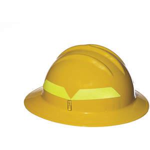 BULLARD FH911HR YEL Fire Helmet Yellow Full-brim | AD2JFR 3PTY4