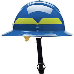 BULLARD FHBLP Fire Helmet Blue Thermoplastic | AA6FZT 13W828