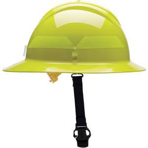 BULLARD FHLYP Fire Helmet Lime-yellow Thermoplastic | AA6FZU 13W829