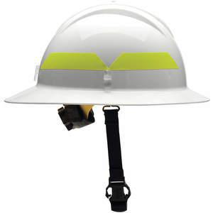 BULLARD FHWHR Fire Helmet White Thermoplastic | AA6FZW 13W831