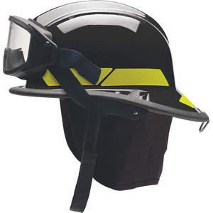 BULLARD LTG4X-BLACK Fire Helmet Black Modern | AD2JJP 3PUN4