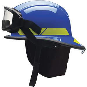 BULLARD LTG4X-BLUE Fire Helmet Blue Modern | AD2JJN 3PUN3