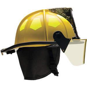 BULLARD UM6YL6L Fire Helmet Yellow Fiberglass | AA6EZD 13W083