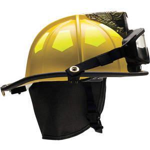 BULLARD UM6YL6LGIZ2 Fire Helmet Yellow Fiberglass | AA6EZF 13W085