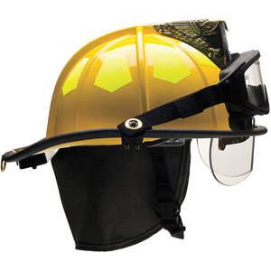 BULLARD US6YL6BBRK2 Fire Helmet Yellow Fiberglass | AA6FXR 13W780