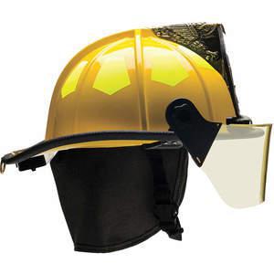 BULLARD US6YL6L Fire Helmet Yellow Fiberglass | AA6FXM 13W776