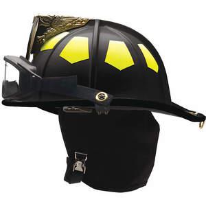 BULLARD USTMG26 Fire Helmet Black Traditional | AF6ECW 9YL75