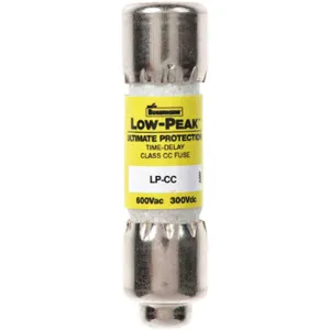 BUSSMANN LP-CC-12 Fuse 12a Class Cc Lpcc 600vac/150vdc | AA9FMM 1CX47