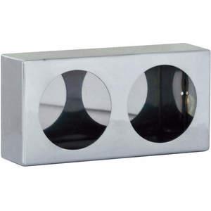 BUYERS PRODUCTS LB6123SST Dual RoundLight Box 6 x 12 x 3 Inch Stainless Steel | AH2MFX 29UZ56