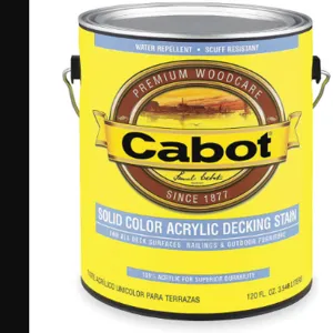 CABOT 140.0001844.007 Solid Stain Driftwood Gray Low Lustre 1gal | AC2WUM 2NTD8