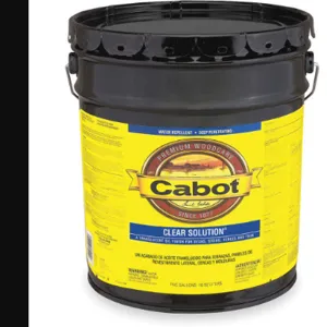 CABOT 140.0003000.008 Translucent Coating Natural Flat 5gal | AC2WUA 2NTA8