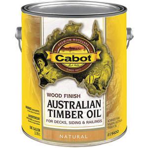 CABOT 140.0019400.007 Stain Natural Toned Flat 1 Gallon | AC7WJH 38Y028